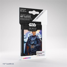 Star Wars Unlimited Art Sleeves (60 +1 Pcs) - Moff Gideon - Gamegenic 